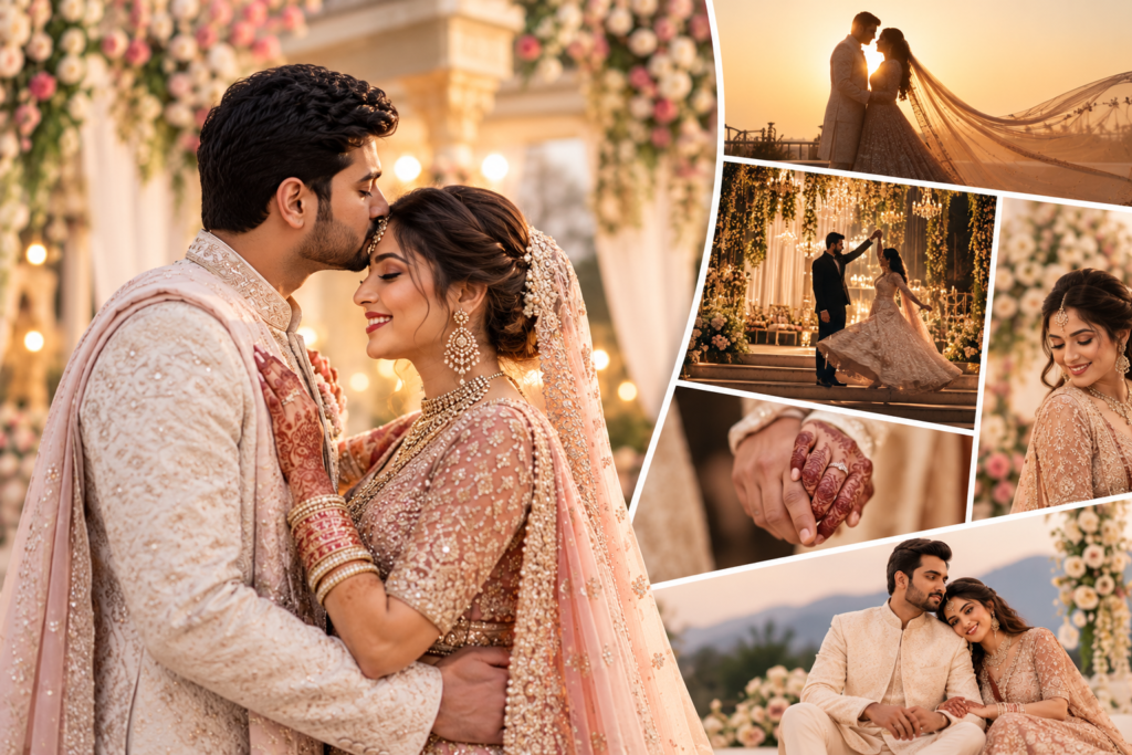 Best wedding shot by Anjali films Gurugram